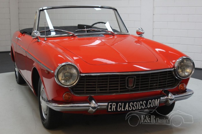 Fiat 1500 Cabriolet 1965 Te Koop Bij Erclassics