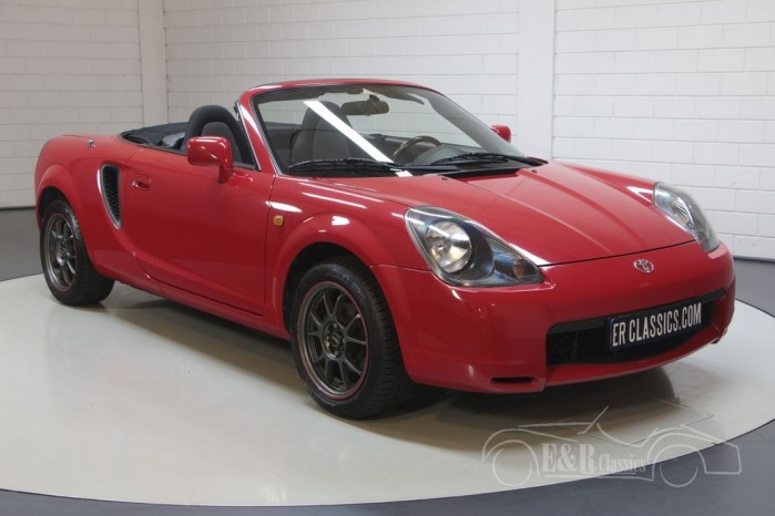 Toyota MR2 cabriolet te koop bij ERclassics