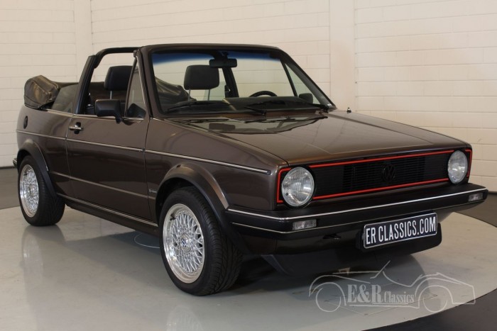 Secretaris repetitie Afstoting Volkswagen Golf mk1 Cabriolet 1984 te koop bij ERclassics